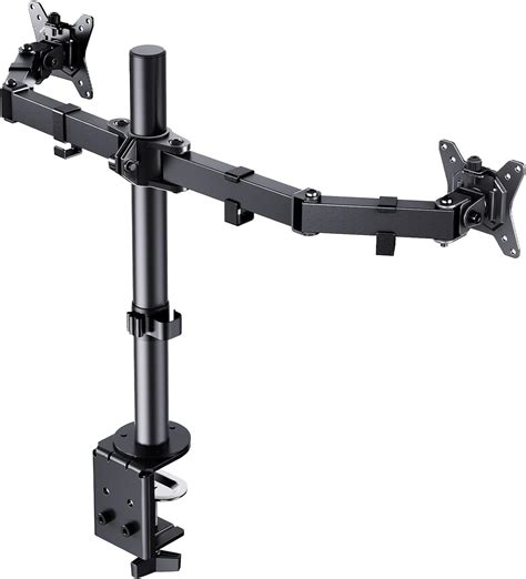 Amazon.com: ErGear Dual Monitor Desk Mount, Fully Adjustable Dual ...