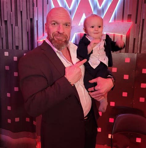 WWE Superstar's son makes RAW "debut", takes picture with Triple H