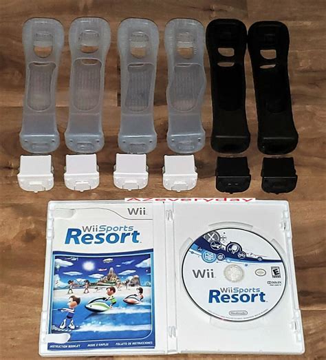 Wii Sports RESORT game COMPLETE lot/set bundle MotionPlus Adapter U_4 3 ...