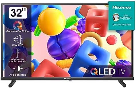 Hisense 32A5KQ 80 cm (32 Inch) QLED TV Full HD, Smart TV, Triple Tuner DVB-T2 / T/C / S2 / S ...