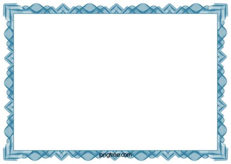 Creative Background Blue Certificate Certificates, Blue, Certificate, Credentials Background ...