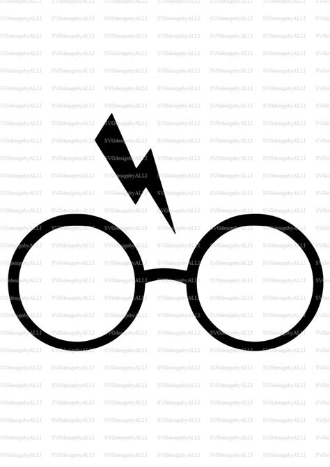 Free SVG Harry Potter Glasses Svg File 20437+ File for Cricut