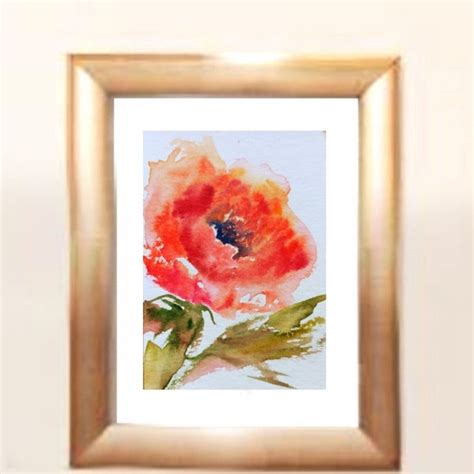 California Poppy Painting - Etsy