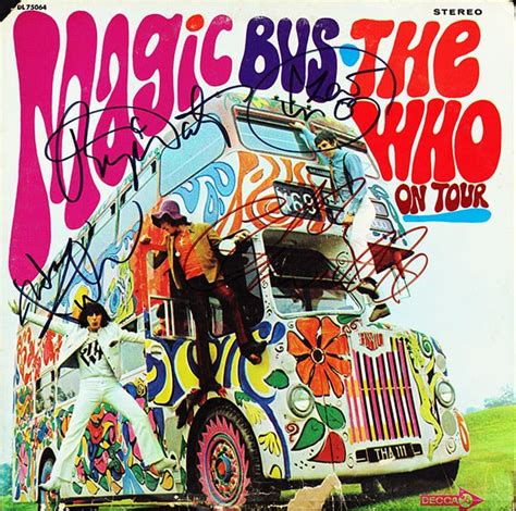 The Who Band Signed Magic Bus Album - Artist signed collectibles and gifts