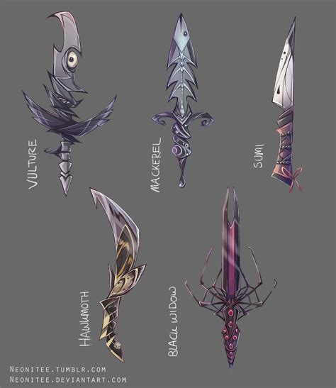 ArtStation - Dagger designs