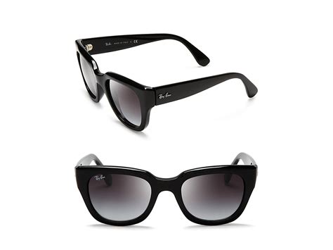 Ray-Ban Cat Eye Wayfarer Sunglasses in Black for Men - Lyst
