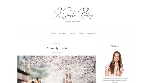 Download Premium Theme Beautytemplates A Simple Blog Blogger Blogspot Template Gratis Responsive ...