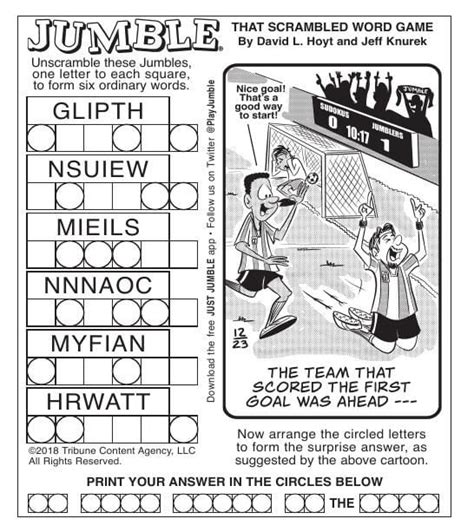 Free Word Jumble Puzzles Online - We have a number of these free word scramble games, so be sure ...