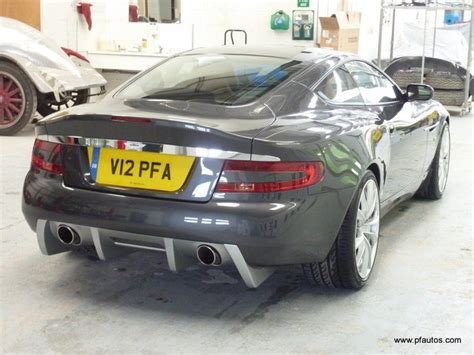 Aston Martin Vanquish with modded DB9 tail lights. | Aston martin ...