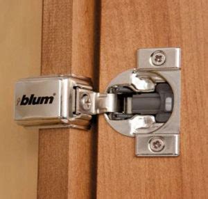 Blum Integrated Soft Close Hinge - 1/2", 1-1/4" & 1-3/8" Overlay - Cabinet Joint