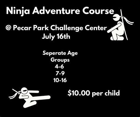 Ninja Adventure Course - Indy's Child Magazine