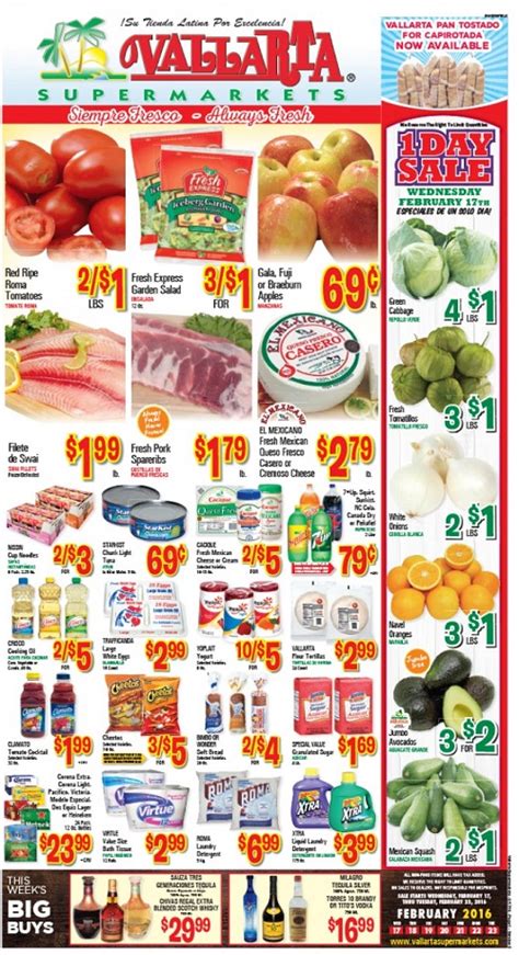 Hispanic Weekly Ads: Vallarta Supermarkets Weekly Ad August 29 ...