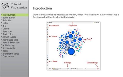 Gephi Tutorial Visualization