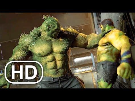 Marvel's Avengers Abomination Vs Hulk Fight Scene HD | Avengers, Marvel ...