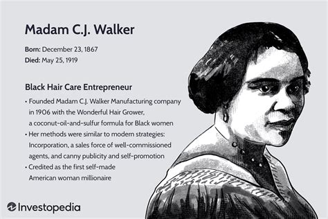 Who Was Madam C.J. Walker? How Much Was She Worth?