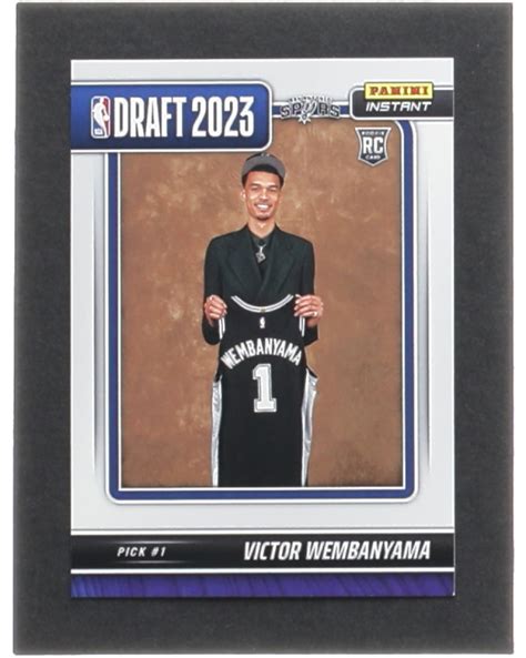 Victor Wembanyama 2023-24 Panini Instant Draft Night #DN1 RC | Pristine Auction