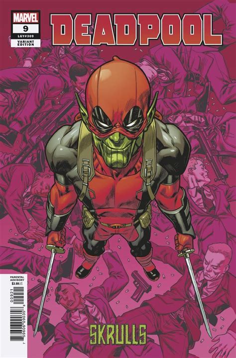 Deadpool #9 (Hawthorne Skrulls Cover) | Fresh Comics