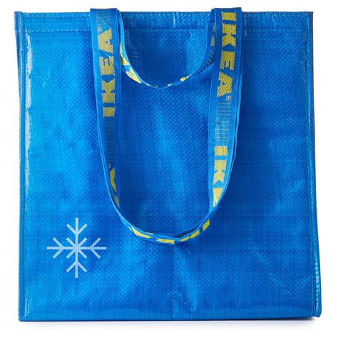 FRAKTA cooler bag, blue, 15x15 ¾" - IKEA