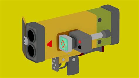 Bazooka Stylized Toon - Download Free 3D model by Mora (@MoraAzul) [3894c6b] - Sketchfab