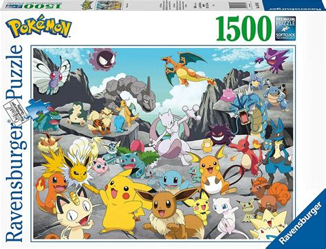 Puzzle Pokémon Classics 2D 1500 Κομμάτια 16784 | Skroutz.gr