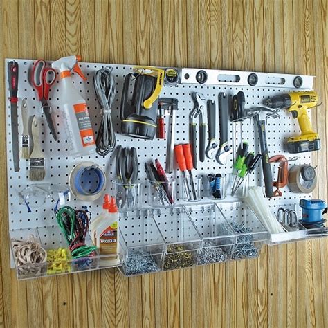 Pegboard Organizer Kit - 125 Piece | All Inclusive Retail Kit