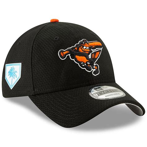 Baltimore Orioles New Era 2019 Spring Training 9TWENTY Adjustable Hat - Black