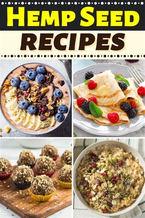 23 Best Hemp Seed Recipes You Need to Try - Insanely Good