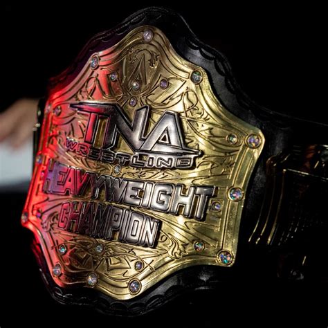 A great picture of the beautiful TNA world heavyweight championship ...