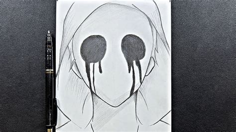 Scary Drawings Of Faces