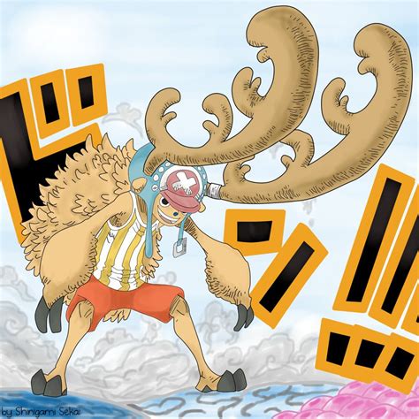 Chopper's awesome new horn point :3 One Piece | Anime, The manga