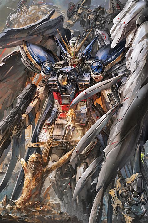 GUNDAM GUY: Awesome Gundam Digital Artworks [Updated 2/12/17] | Gundam, Gundam wing, Gundam art