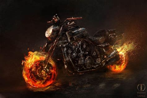 Ghost Rider 2 Bike Wallpapers - Wallpaper Cave