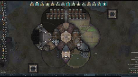 Rimworld base design 2022