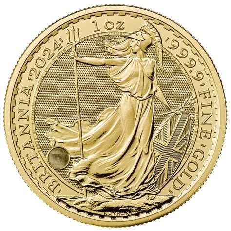 2024 1oz Gold Britannia Coin | BullionByPost - From £1,664