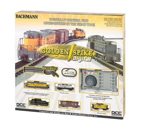 Bachmann 24131 N Golden Spike DCC Train Set | eBay