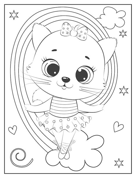 Kittens Coloring Pages