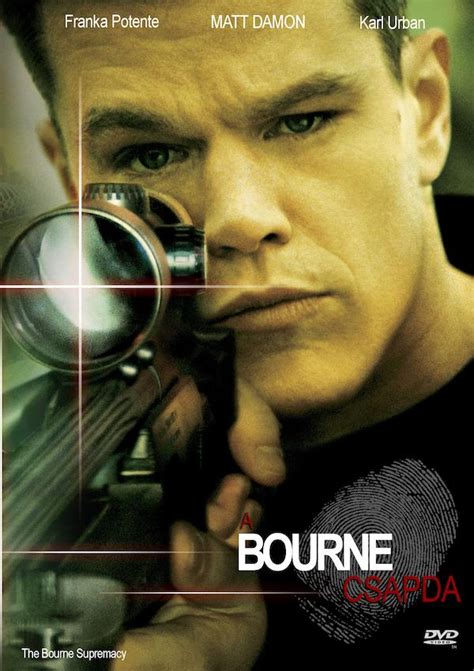 The Bourne Supremacy (2004) - Poster US - 1889*1889px