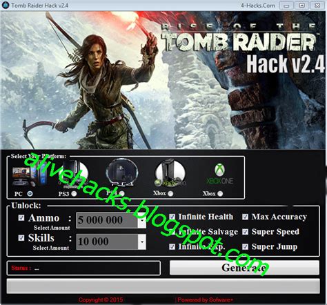 Tomb Raider Hack Tool 2015 - New Hacks Every Day