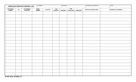 AF IMT Form 2430 - Fill Out, Sign Online and Download Fillable PDF ...