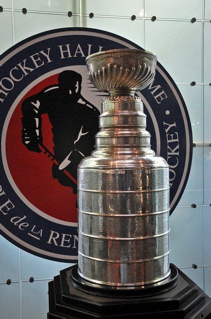 The Stanley Cup at home, The Hockey Hall of Fame - Toronto, Ontario ...