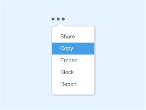 3 Dots Dropdown Menu HTML CSS — CodeHim