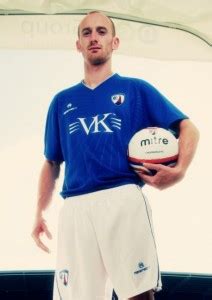 Blue Chesterfield FC Home Kit 11/12 | Football Kit News| New Soccer Jerseys