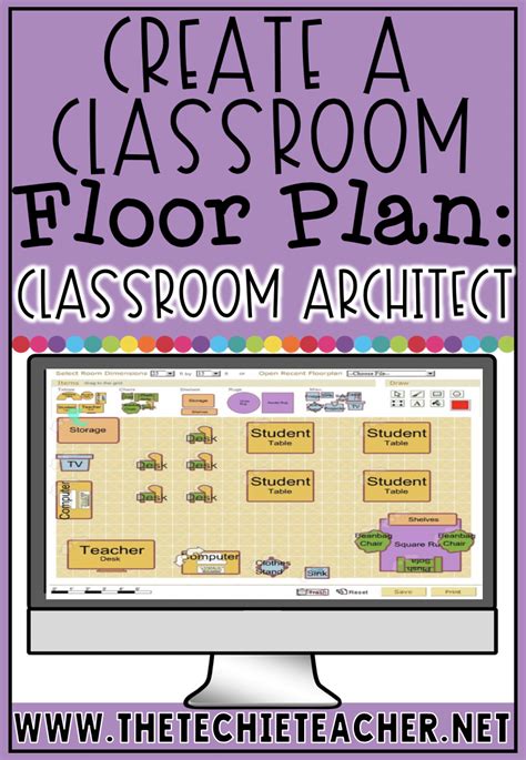 Create a Classroom Floor Plan with Classroom Architect | The Techie Teacher®