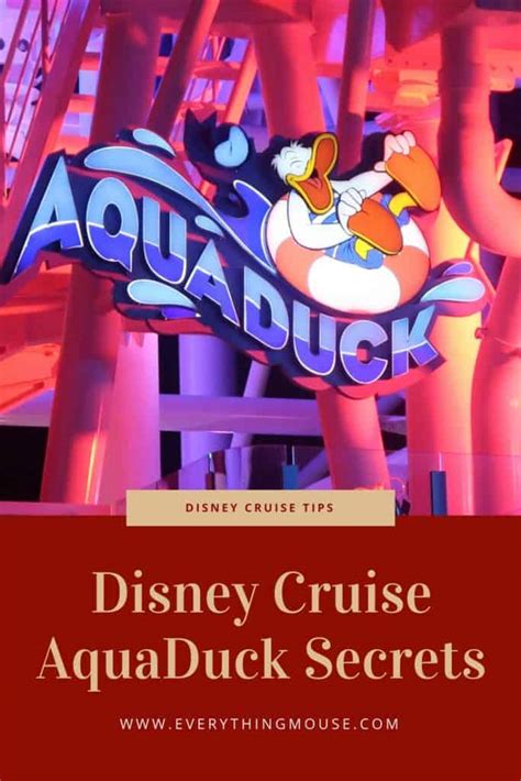 Disney Fantasy Aquaduck - EverythingMouse Guide To Disney