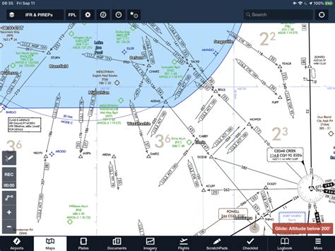 Low IFR Chart Symbols Diagram | Quizlet