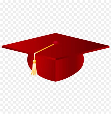 Download red-graduation-cap-png-vector-- clipart png photo | TOPpng