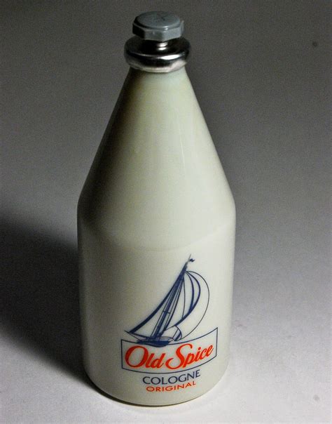 Vintage Shulton Old Spice Cologne in Glass Bottle