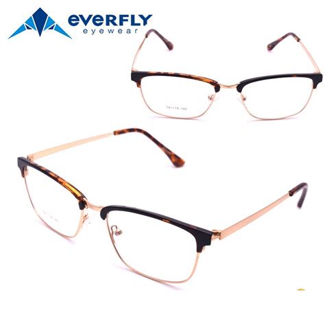 italian eyewear brands women metal spring hinge glasses frame ...