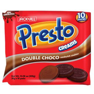 PRESTO CREAM DOUBLE CHOCO 30G – SRS Sulit