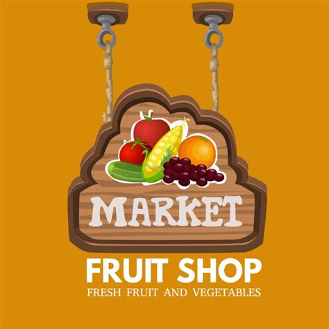 Fruit Shop Template | PosterMyWall